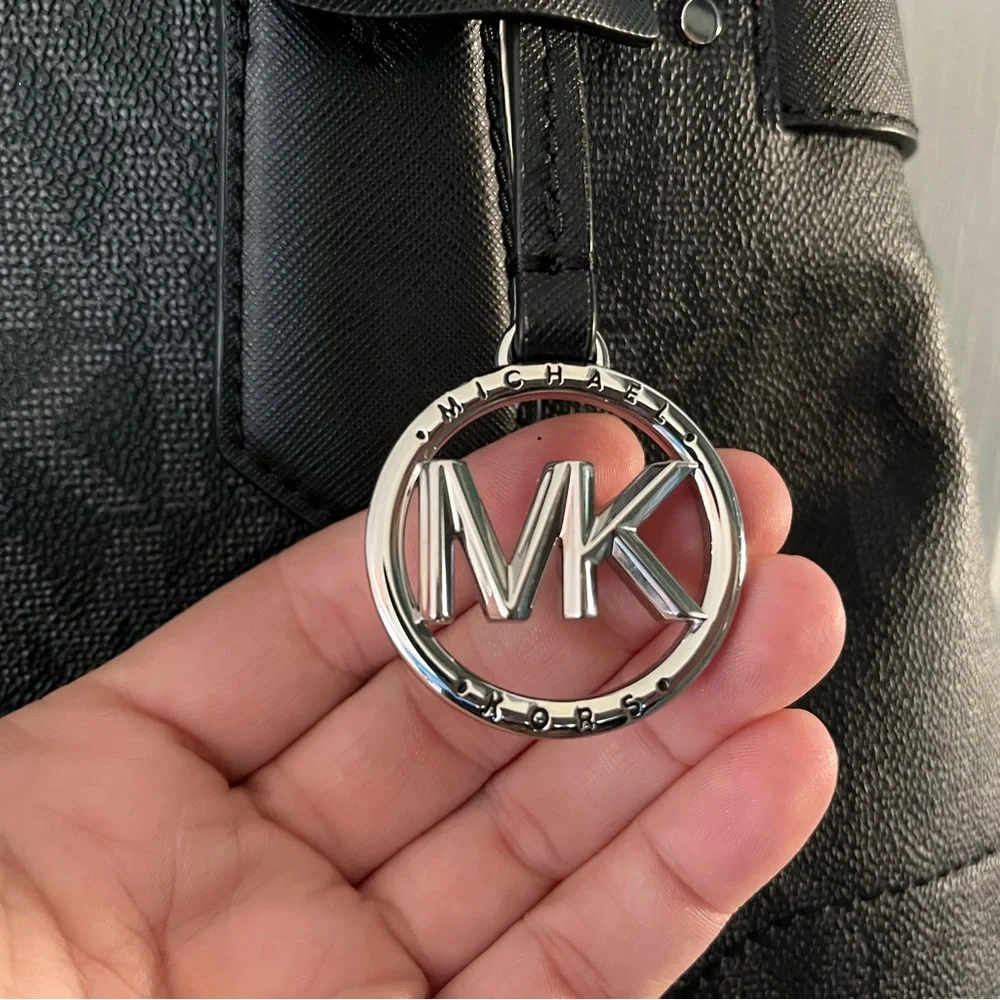 NWOT Michael Kors Black and Gray Satchel - Picture 2 of 4